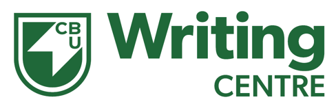 CBU Writing Centre Logo